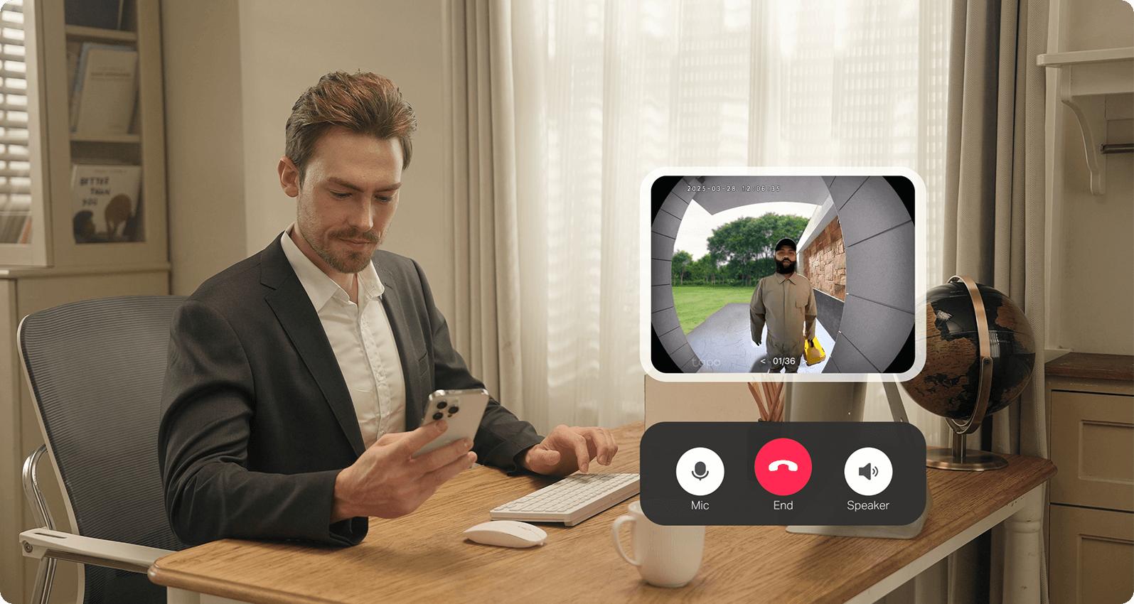 TP-Link Tapo D205 Video Doorbell Mini