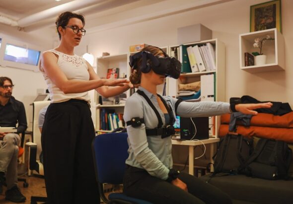 VR pro rehabilitaci pacientů s RS testují tři zařízení v Česku (Zdroj foto Petr Vreštiak)